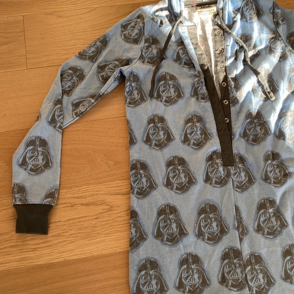 Onesie Star Wars Darth Vader Sparkle Union Suit - Picture 7 of 14